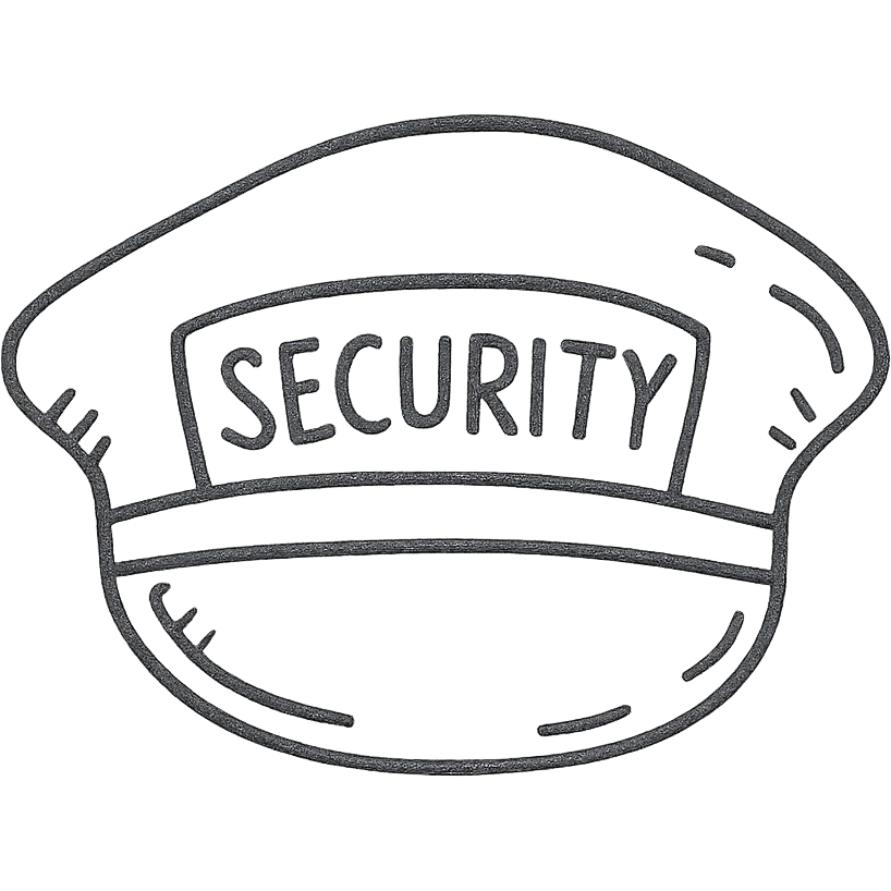 security hat emoji
