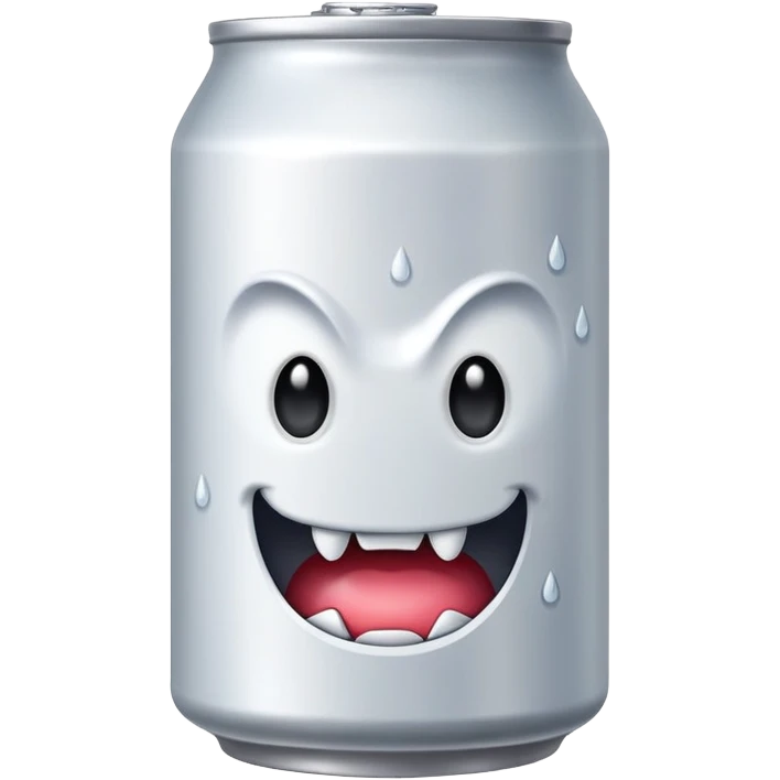white monster can emoji