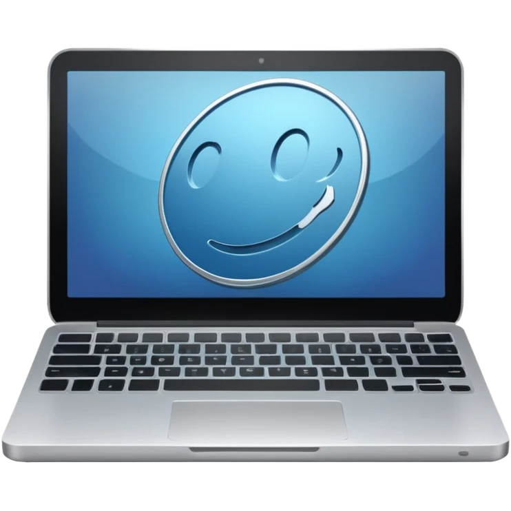 A laptop emoji