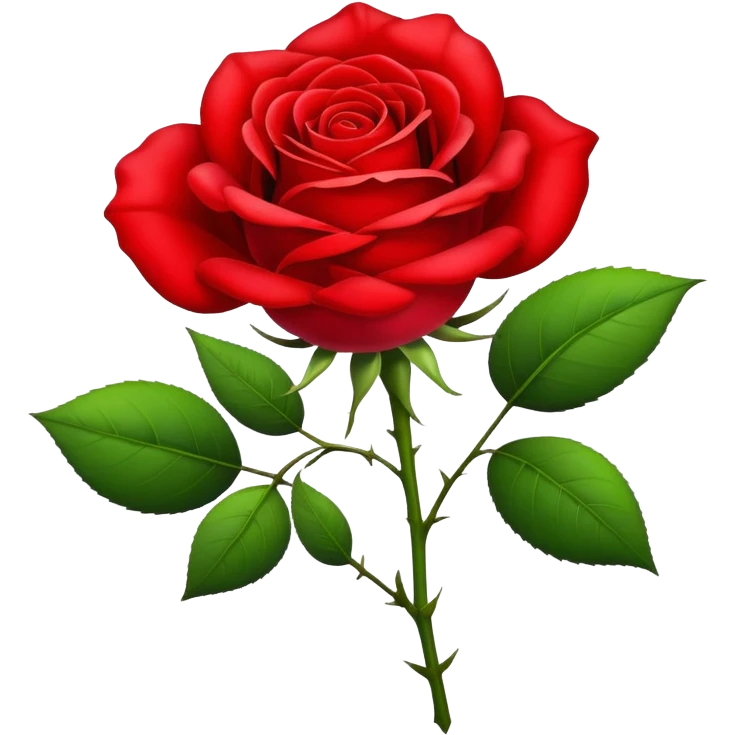 Red rose symbol of the Social Democratic Party of Germany emoji