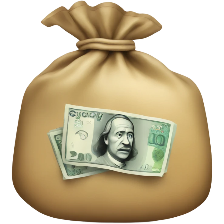 bag of australian dollars emoji
