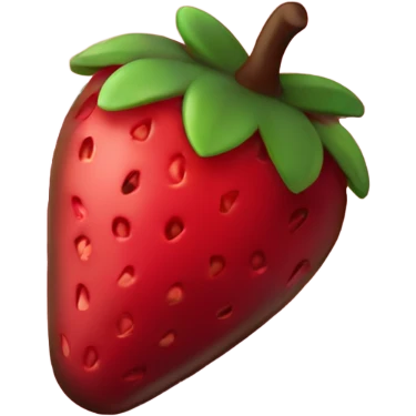 Fresas con chocolate  emoji