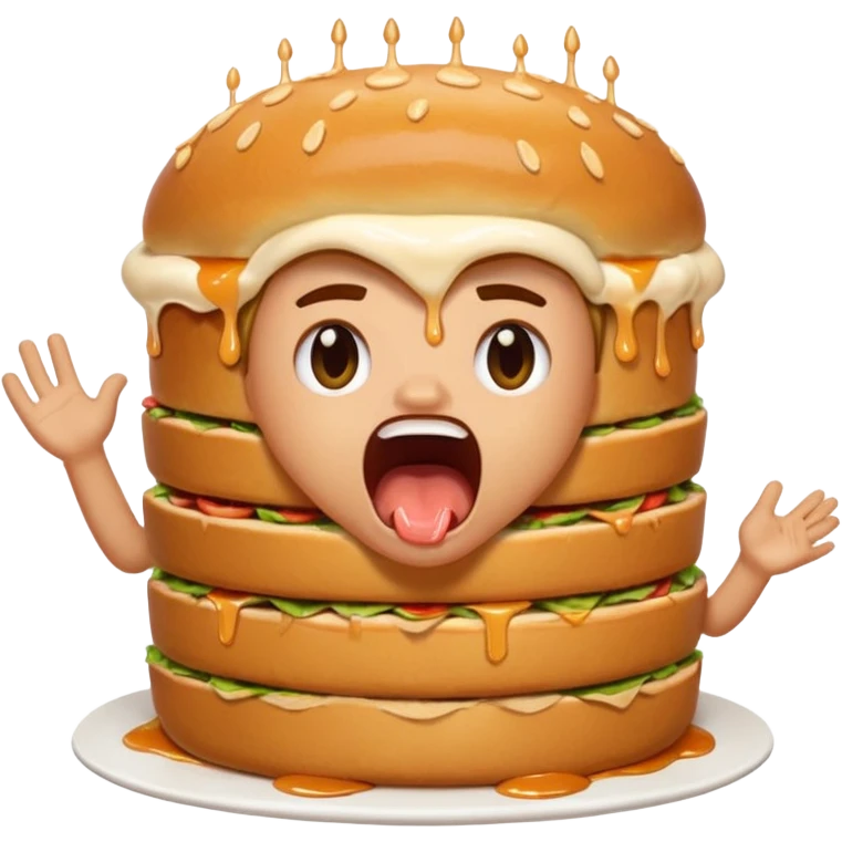 Kai Cenat yelling at torta emoji