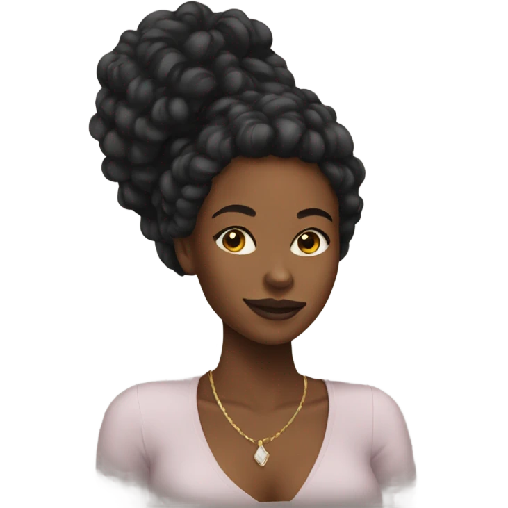 pretty black women emoji