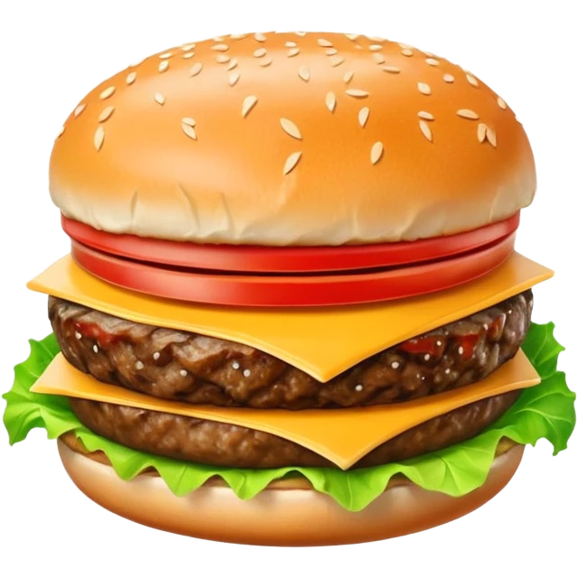 want it in packaging burger emoji