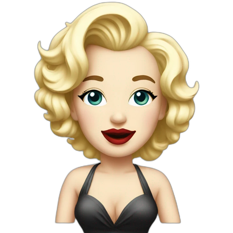 Marilyn Monroe emoji
