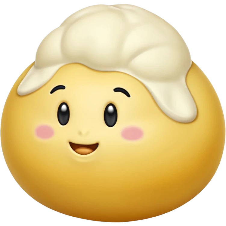 Il Caciocavallo ha forma sferoidale con testina emoji