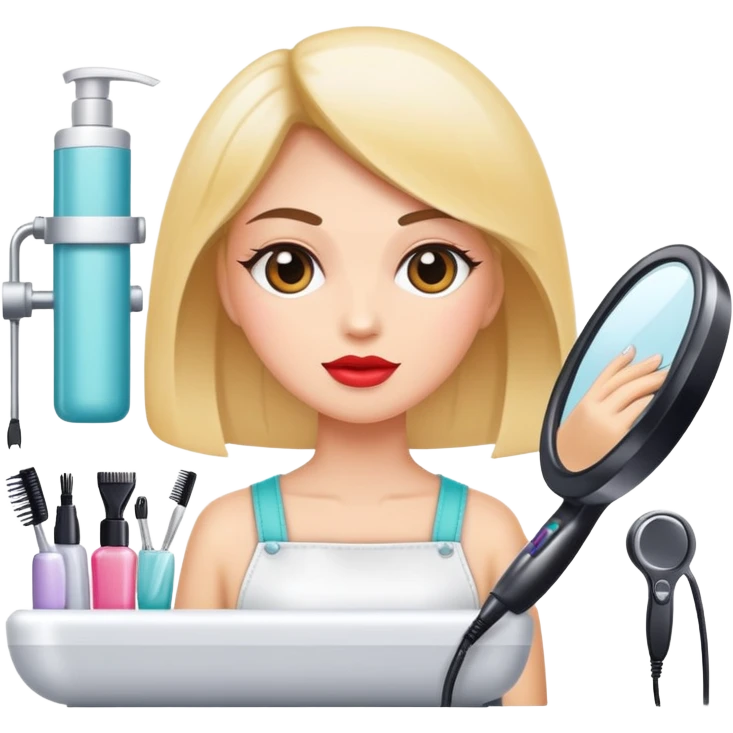 beauty salon network emoji