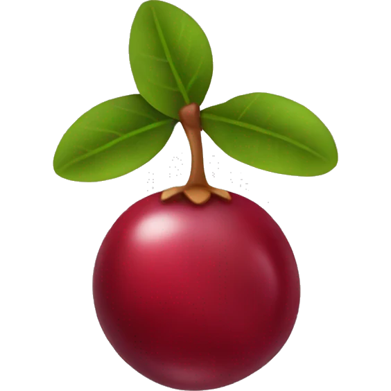 CRANBERRY emoji