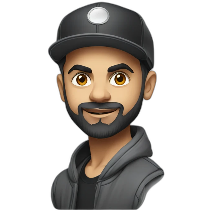 DJ VIRAT KOHLI emoji
