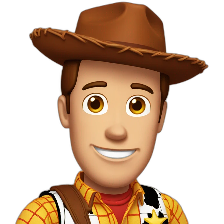 Woody toy story emoji