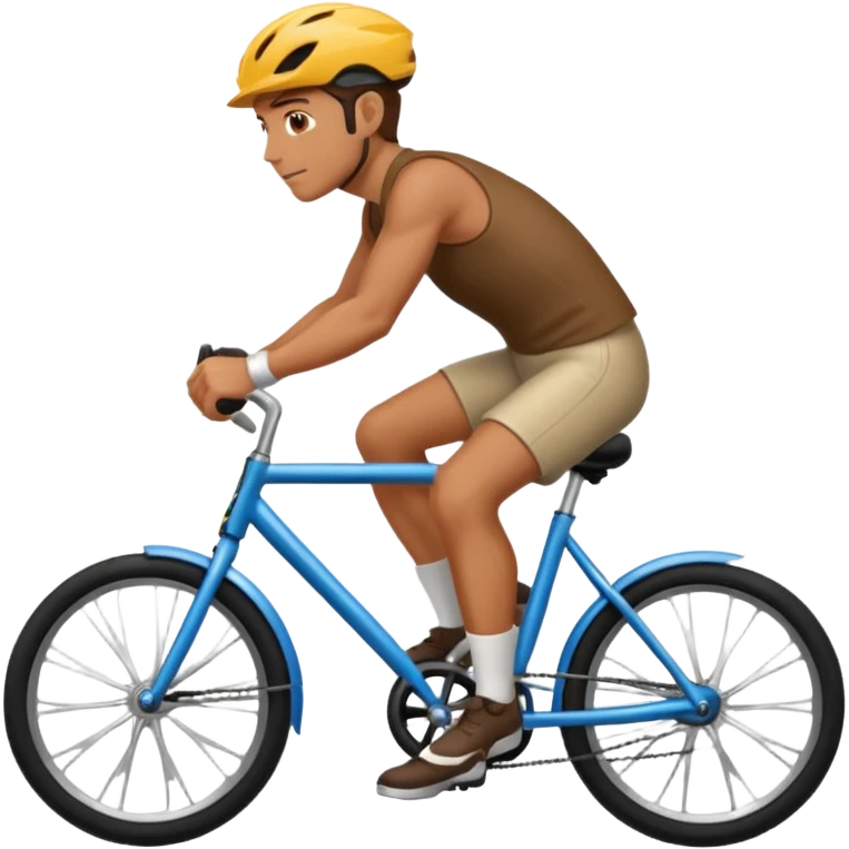 Man on bike  emoji