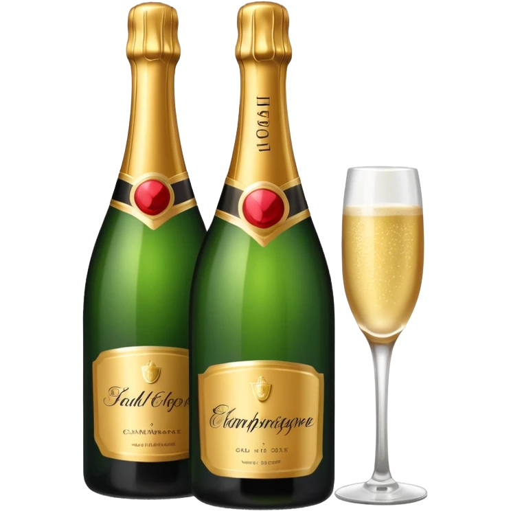 Franska Champagner emoji