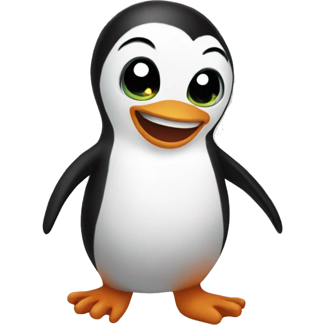 Happy feet emoji