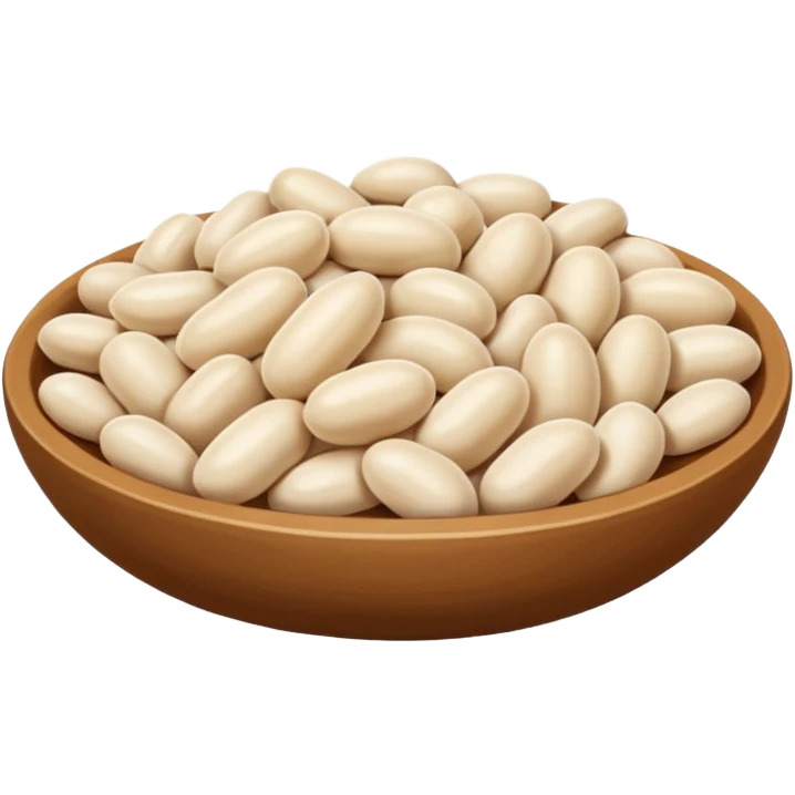white beans emoji