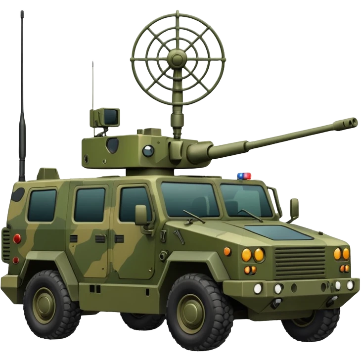 vehicle with electronic warfare equipment emoji