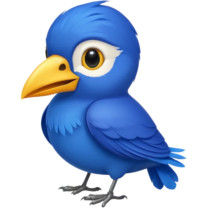 blue bird from brrazil emoji
