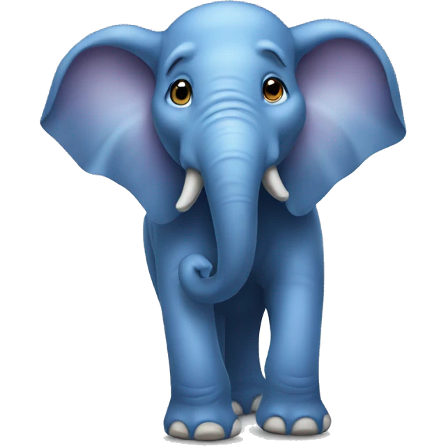 blue elephant emoji