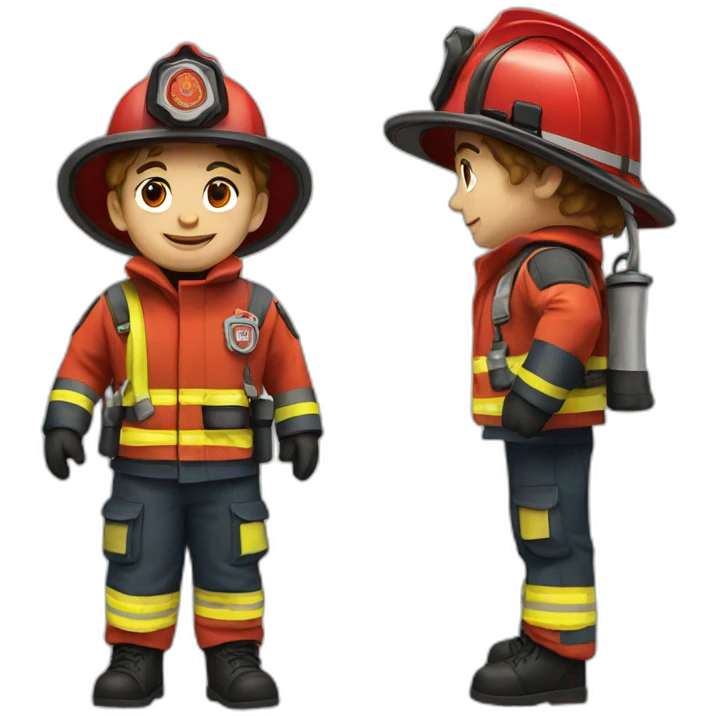 Fire fighter emoji