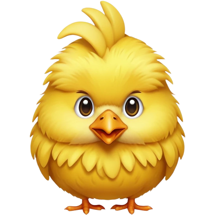 cute cartoon chicken emoji
