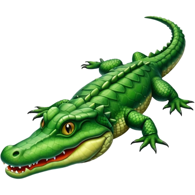 Make a dead gator emoji emoji