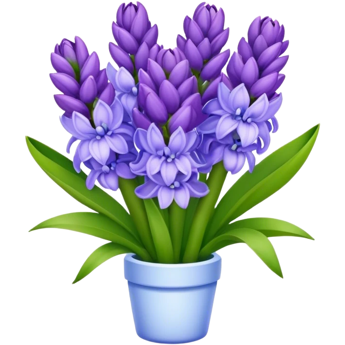 a light bouquet of Hyacinth emoji