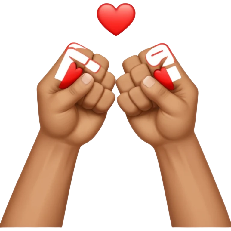 👊🏼+💖
 emoji