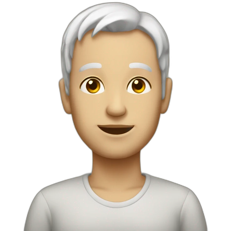 Mâchoire cœue emoji