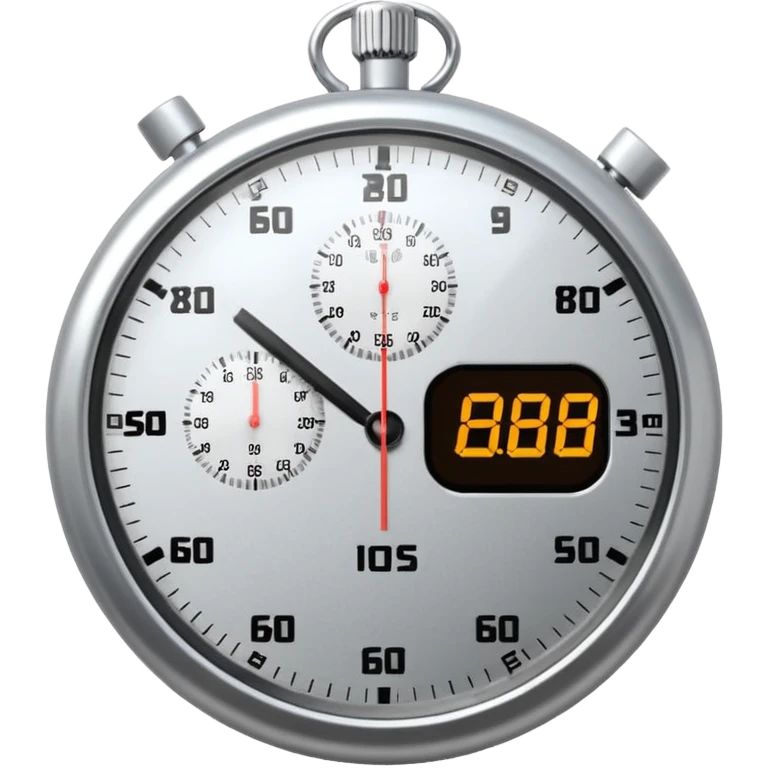 Stopwatch emoji