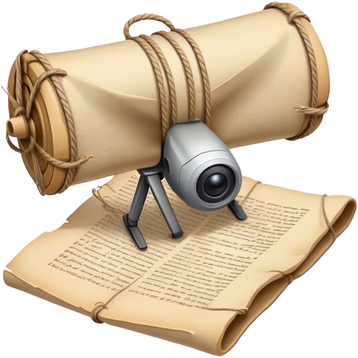 drone carrying ancient scroll  emoji