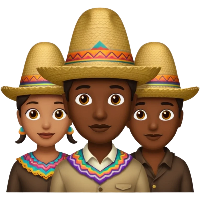 3 amigo emoji