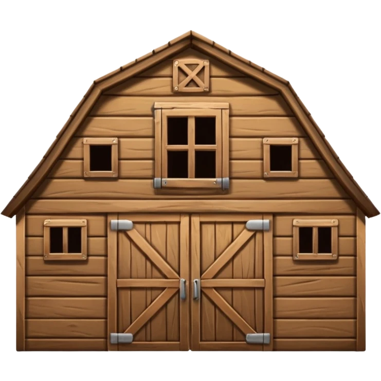 barn (iOS emoji style) emoji