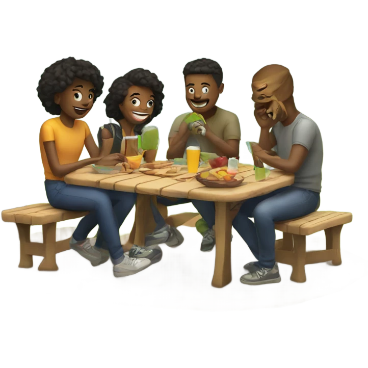 outdoor fun with friends emoji