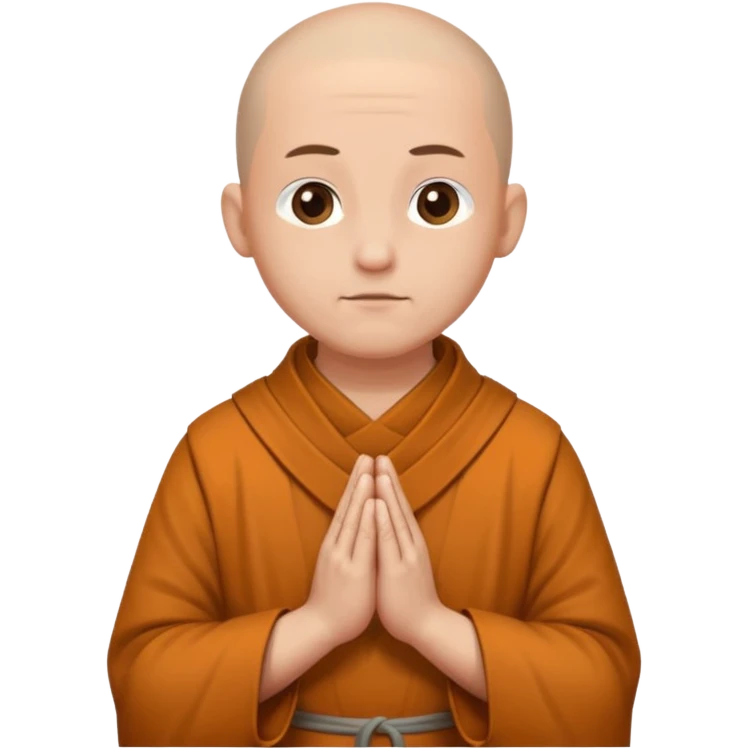 Monk priest prayer  emoji