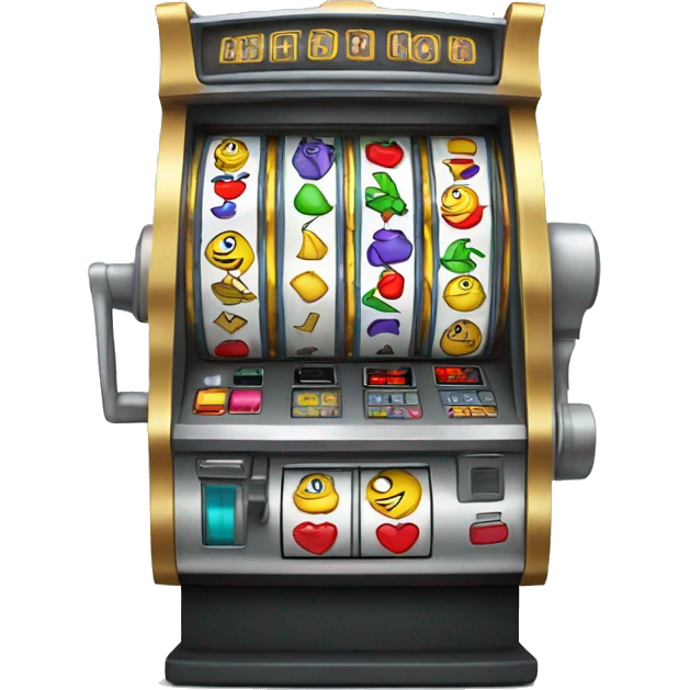 anthropomorphic slot machine  emoji
