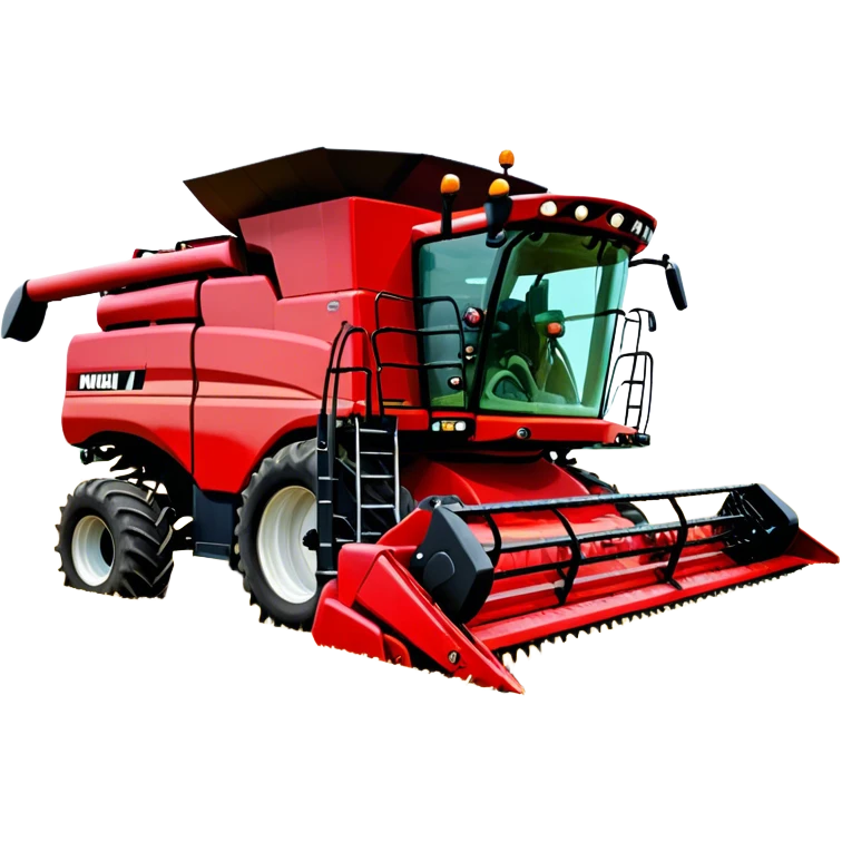 Combine Harvester - Case IH 8250 (Model Year: 2022) (Iconic colour: Red) emoji