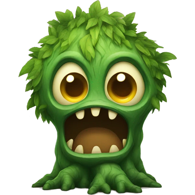 Tree monster emoji