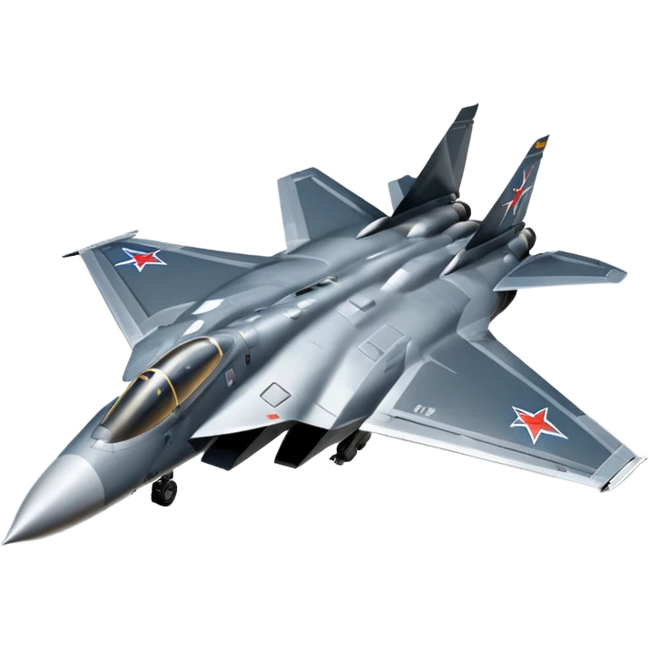 Su‑57 fighter jet emoji