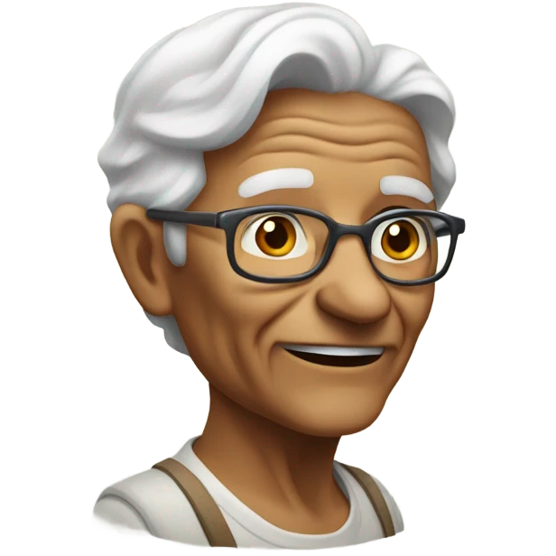 Old people are crazy emoji
