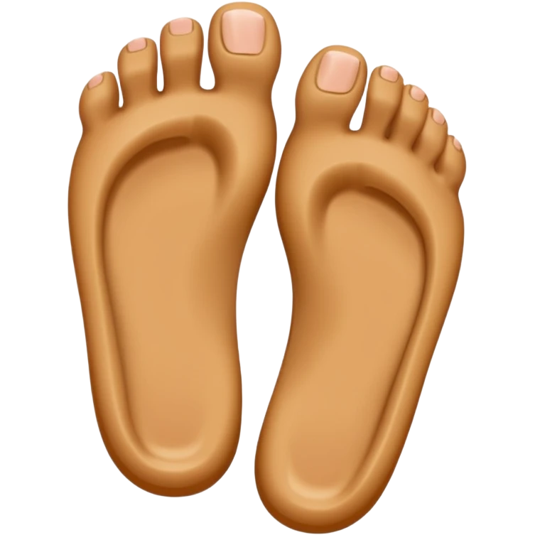 Like with a toe emoji
