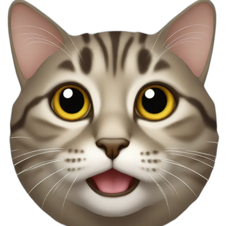 silly cat emoji