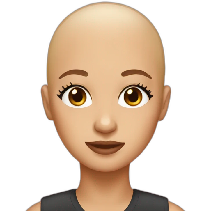 bald amber oates emoji