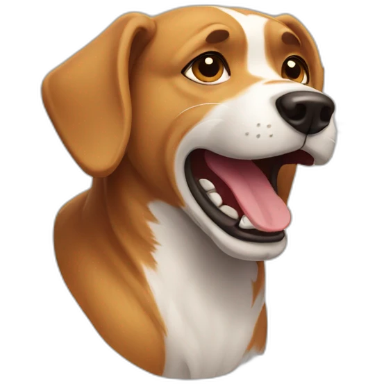 barking dog emoji