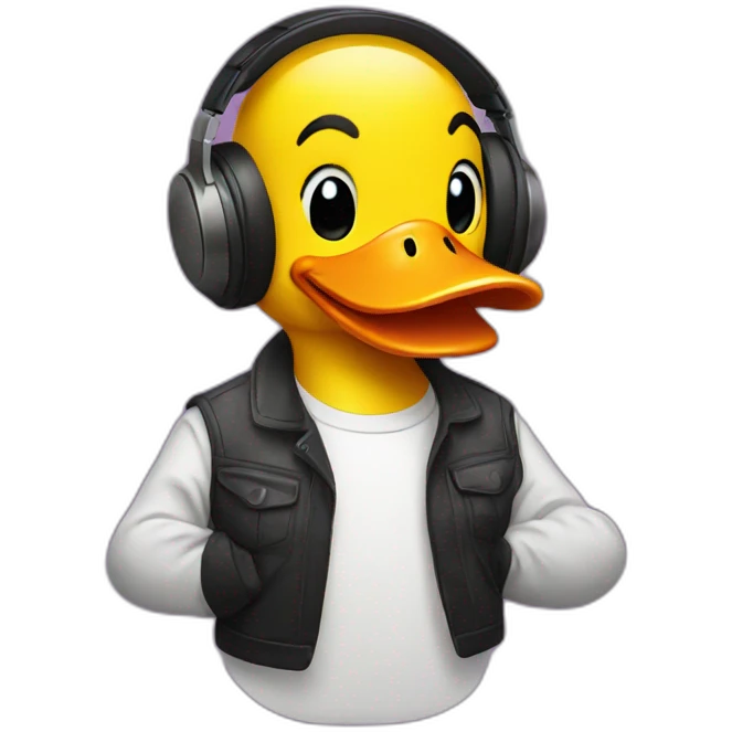 dj duck emoji