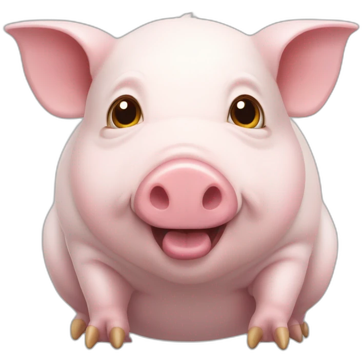 Hybride Caméléon cochon emoji