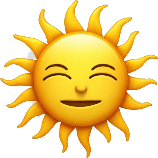 sun emoji