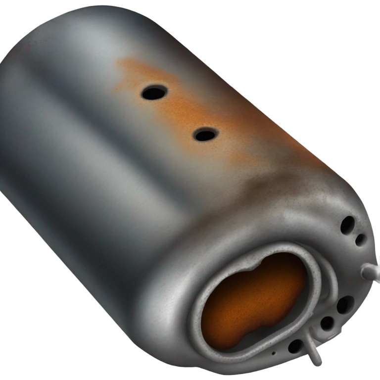 Bad muffler in car breaking down emoji