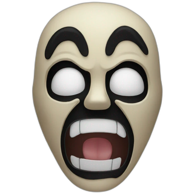 scream mask emoji