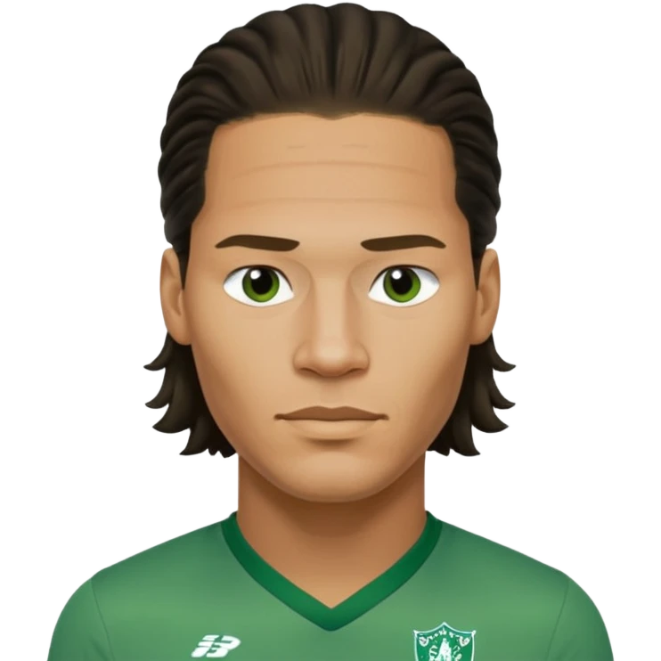 Virgil van dijk wearing green shirt emoji