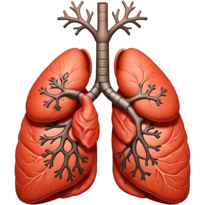 very simple lungs emoji